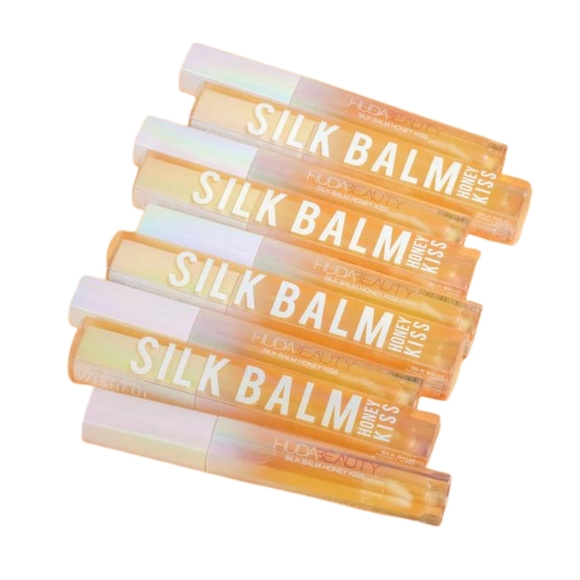 New!! 🧡 HUDA - Silk Balm Honey Kiss Plumping Lip Balm - Picture 4 of 6